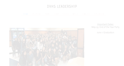 Desktop Screenshot of dvhsleadership.com